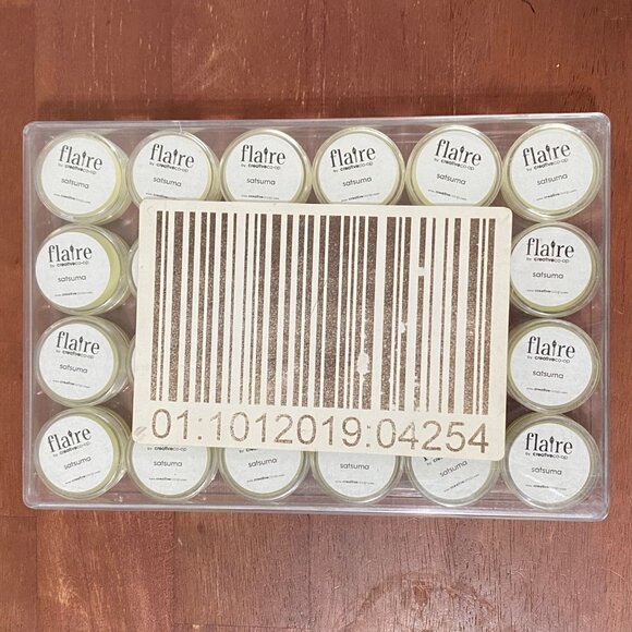 Flaire by Creative Co-Op Satsuma Scent Sample Wickless Candle Lot of 24 - Picture 2 of 5